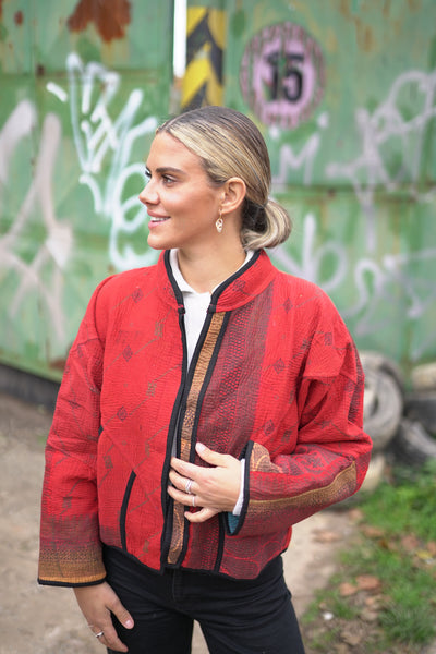 Kantha Short Jacket