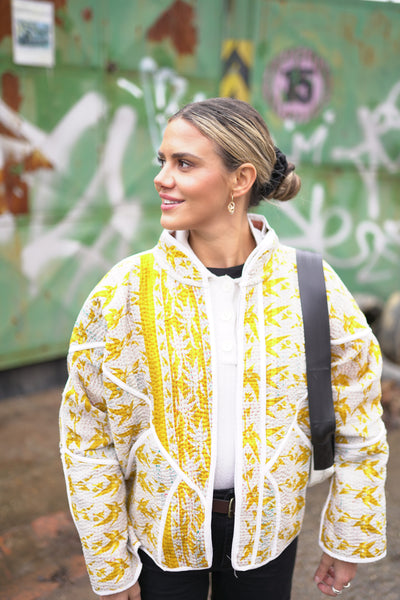Kurze Kantha-Jacke