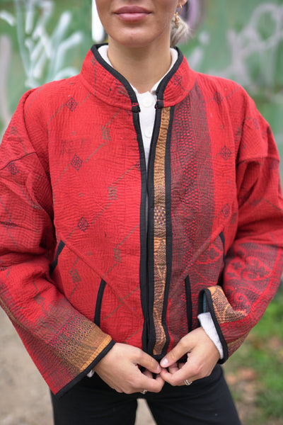 Kantha Short Jacket