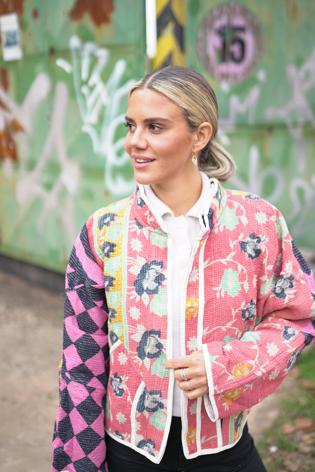 Kantha Short Jacket