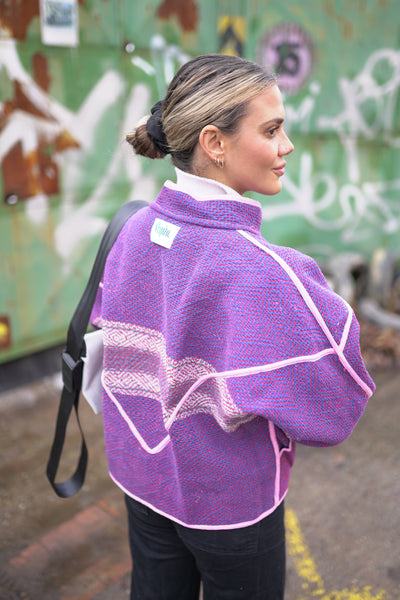 Kurze Kantha-Jacke