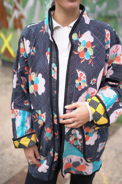 Kantha Long Jacket
