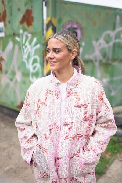 Kantha Long Jacket