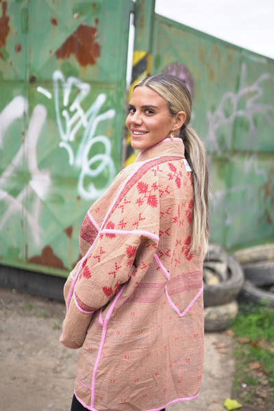 Kantha Long Jacket