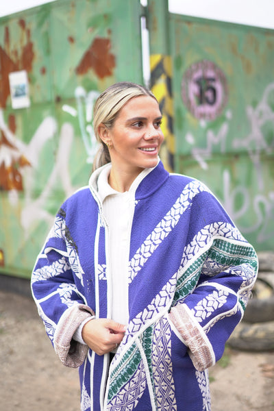 Kantha Long Jacket