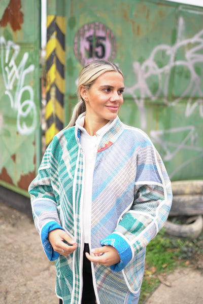 Kantha Long Jacket