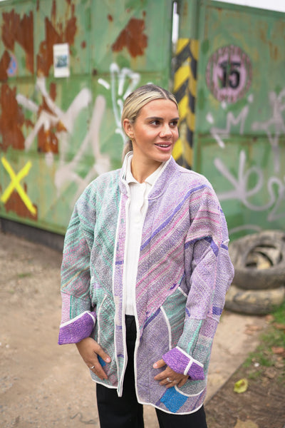 Kantha Long Jacket