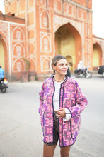 Lade das Bild in den Galerie-Viewer, Lange Kantha-Jacke
