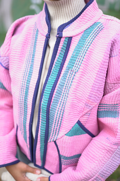 Kantha Short Jacket