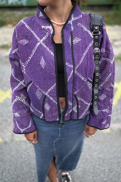Kantha Short Jacket