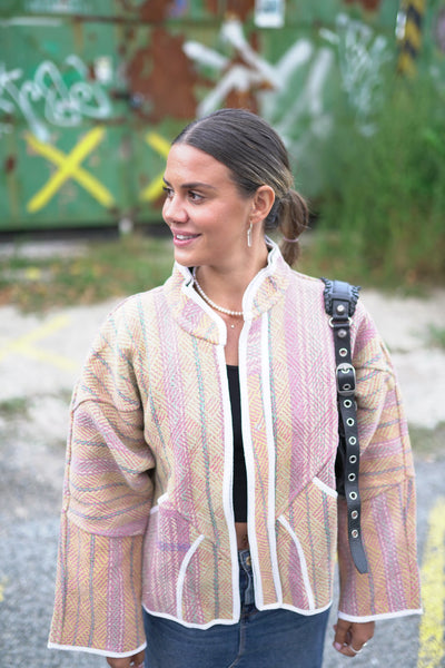 Kantha Short Jacket