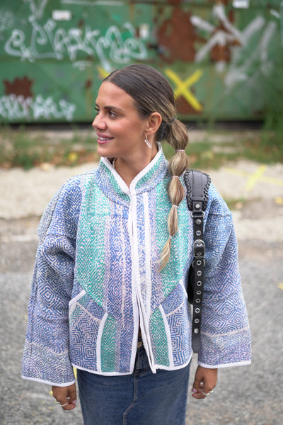 Kantha Short Jacket
