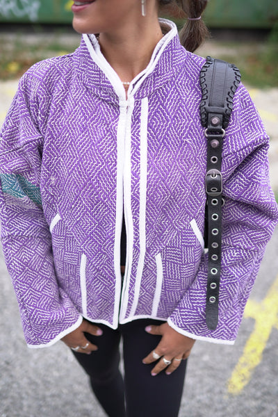 Kantha Short Jacket