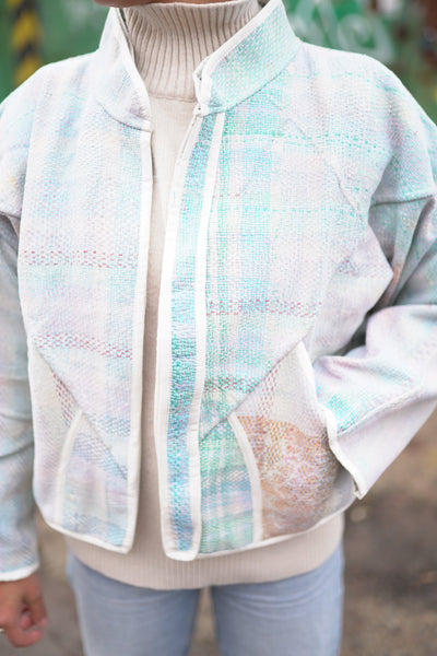 Kantha Short Jacket