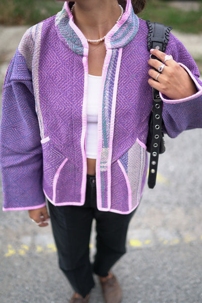Kantha Short Jacket