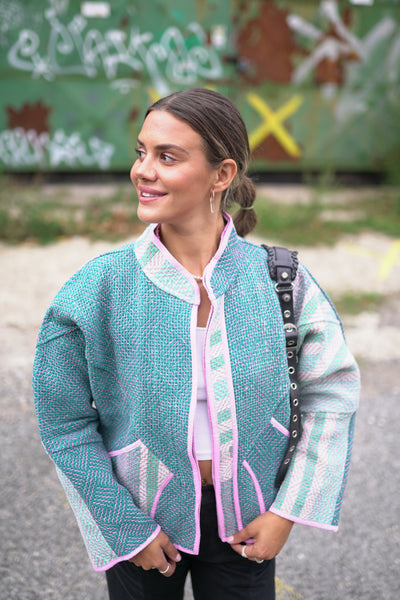 Kantha Short Jacket