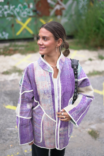 Kantha Long Jacket