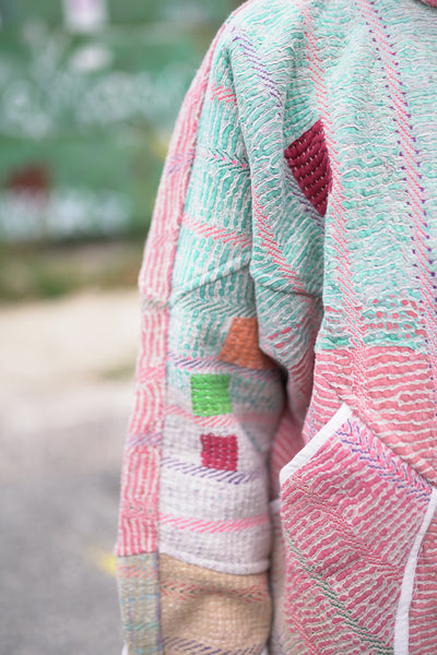 Kantha Long Jacket