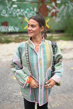 Lade das Bild in den Galerie-Viewer, Lange Kantha-Jacke
