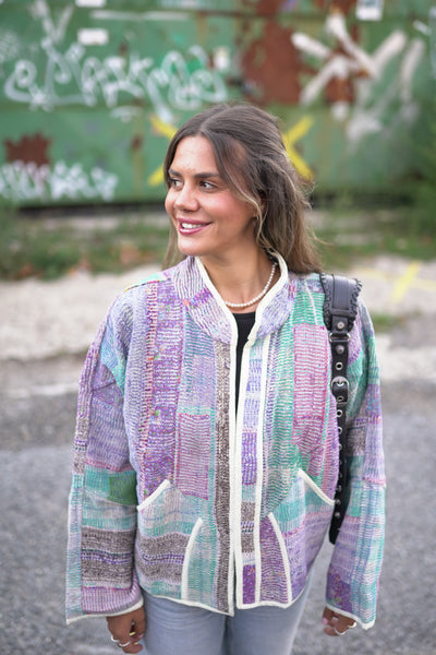 Kantha Short Jacket
