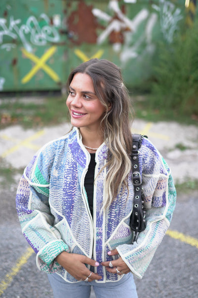 Kantha Short Jacket