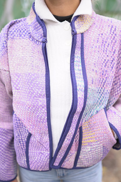 Kantha Short Jacket