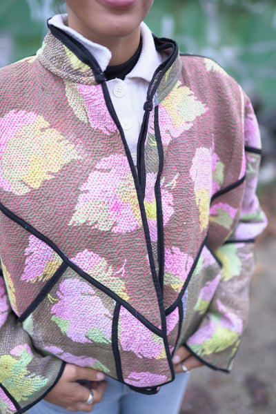 Kantha Short Jacket