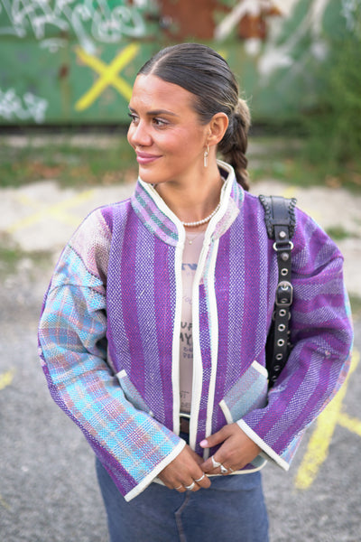 Kantha Short Jacket
