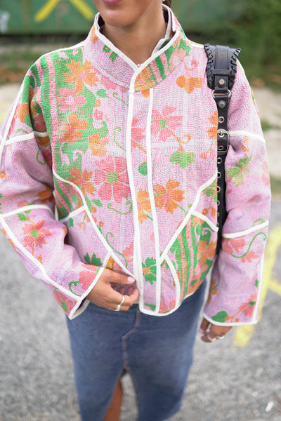 Kantha Short Jacket