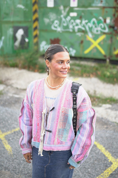 Kantha Long Jacket