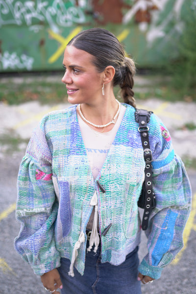 Kantha Long Jacket