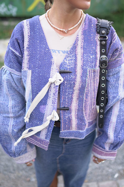 Kantha Long Jacket