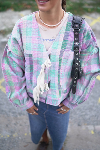 Kantha Long Jacket