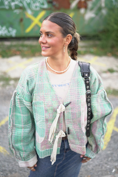 Kantha Long Jacket