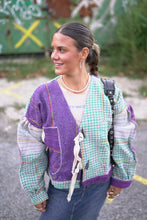 Lade das Bild in den Galerie-Viewer, Lange Kantha-Jacke
