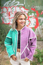 Lade das Bild in den Galerie-Viewer, Kurze Kantha-Jacke
