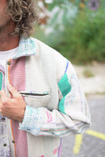 Lade das Bild in den Galerie-Viewer, Lange Kantha-Jacke
