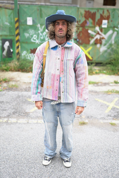 Kantha Long Jacket