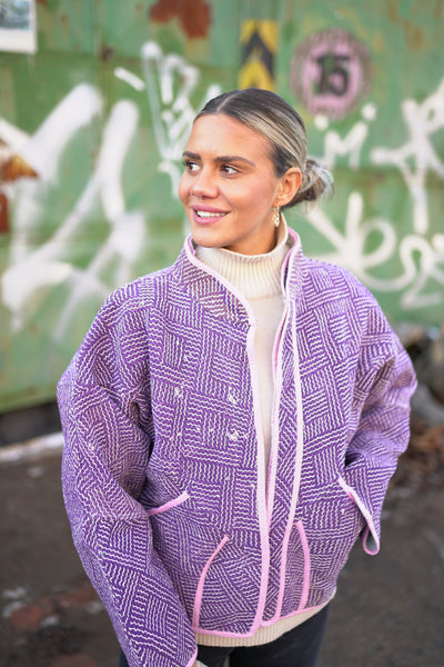 Kantha Short Jacket