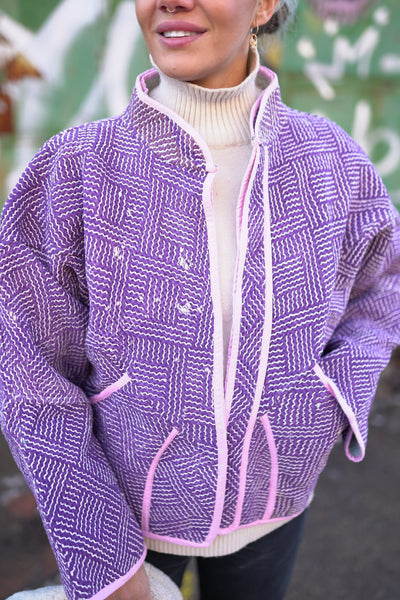 Kantha Short Jacket