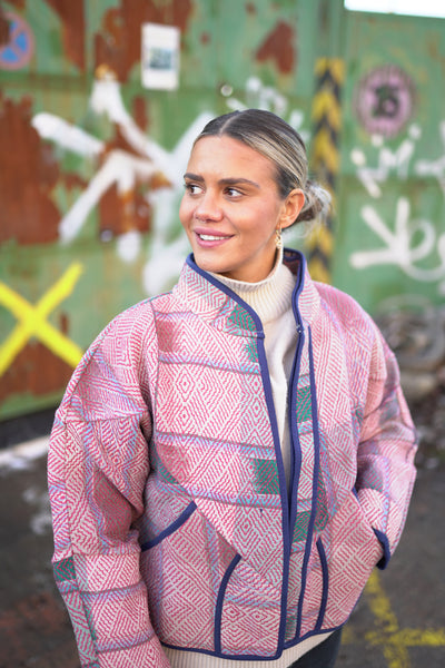 Kantha Short Jacket