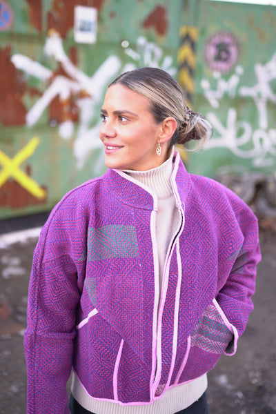 Kantha Short Jacket