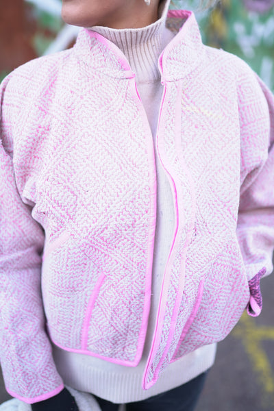Kantha Short Jacket
