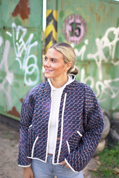 Kantha Short Jacket