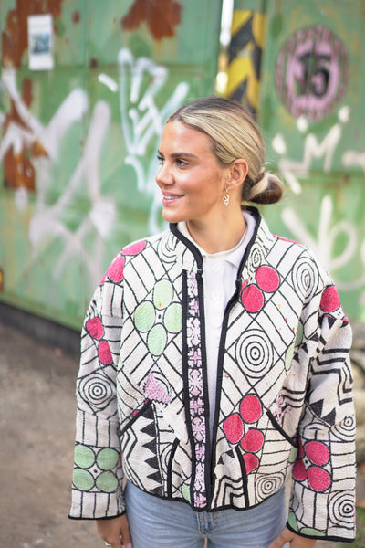 Kantha Short Jacket