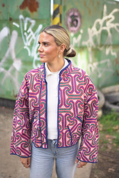 Kantha Short Jacket