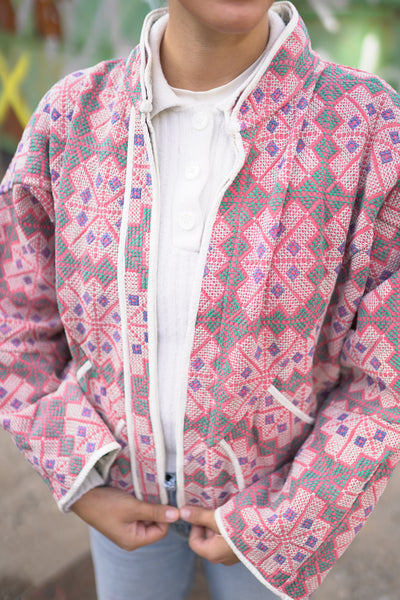 Kantha Short Jacket