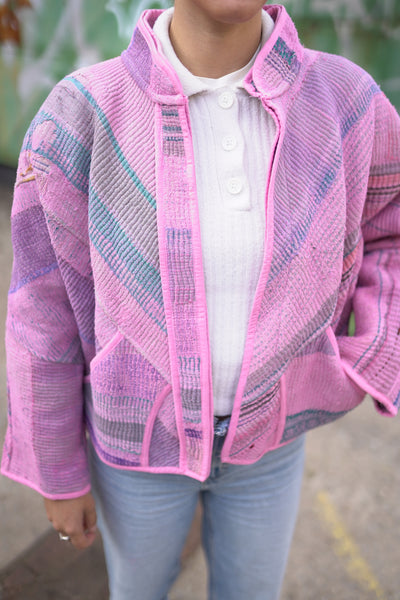 Kantha Short Jacket