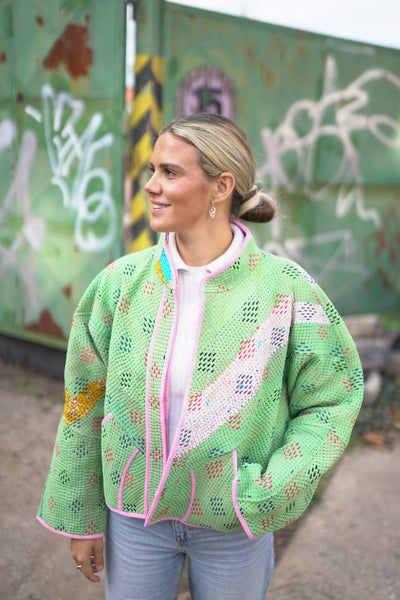 Kantha Short Jacket