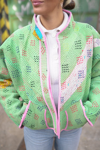 Kantha Short Jacket